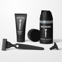 3-in-1 Shave Set Regular Skin - Boldking