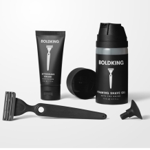 3-in-1 Shave Set Sensitive Skin - Boldking