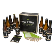 Bierproefspel 8 x 33cl- Proef de bieren